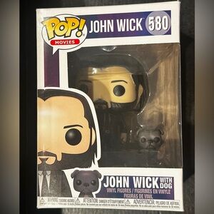 Funko Pop! John Wick with Dog #580 - New in box never opened